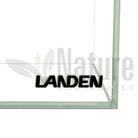 Landen 25C 4.1Gl Rimless Tank (Ultra Clear Glass With 45° Mitered Edges)-Ships Free Tanks (Mitered)